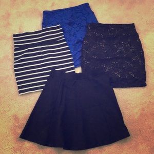 4 skirt bundle